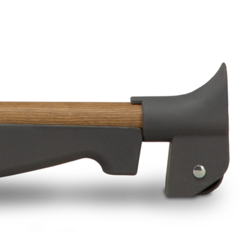 Ліжечко приставне Lionelo Leonie Grey Stone, темно-сірий - Pampik - 20