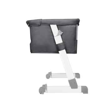 Ліжечко приставне Lionelo Theo Dark Grey, темно-сірий - Pampik - 16