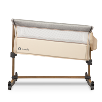 Кроватка приставная Lionelo Leonie Beige Sand, бежевый - Pampik - 4
