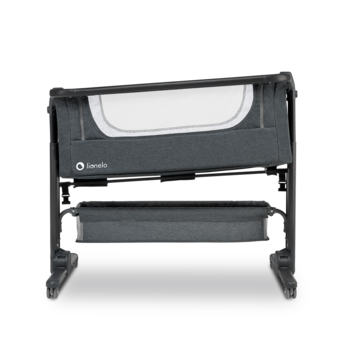 Ліжечко приставне Lionelo Timon, темно-сірий - Pampik - 20