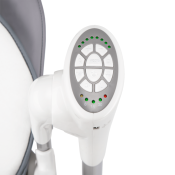 Крісло-гойдалка для годування 2 в 1 Lionelo Niles Grey, сірий - Pampik - 7