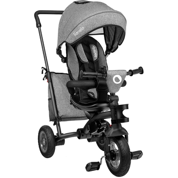 Велосипед Lionelo Tris Stone Grey, серый - Pampik