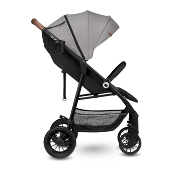 Прогулянковий візок Lionelo Zoey Grey Stone, сірий - Pampik - 5