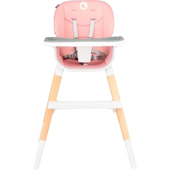 Стільчик для годування Lionelo Mona Bubblegum, рожевий - Pampik