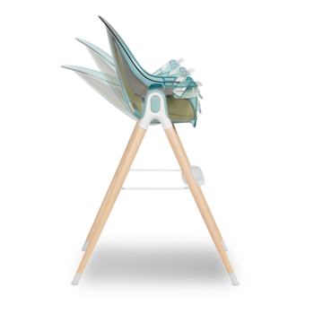 Стільчик для годування Lionelo Maya Green Turquoise, бірюзовий - Pampik - 7
