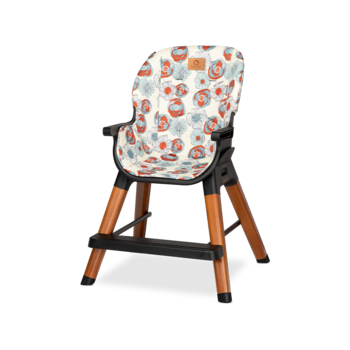 Стільчик для годування Lionelo Mona Flower, кораловий - Pampik - 9