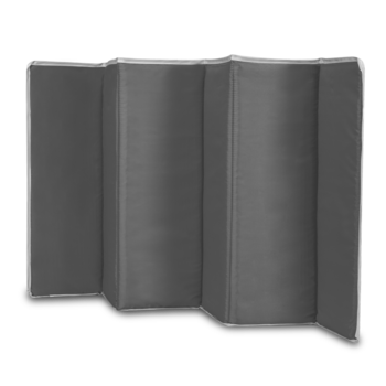 Манеж Lionelo Flower Grey Scandi, сірий - Pampik - 12