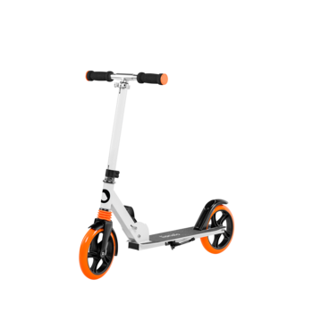 Самокат Lionelo Luca White/Orange, білий з оранжевим - Pampik - 3