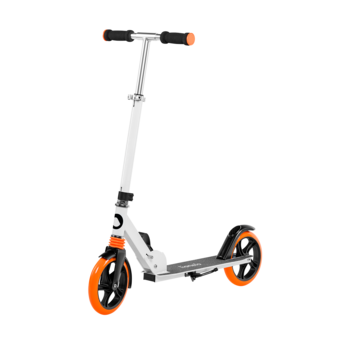 Самокат Lionelo Luca White/Orange, білий з оранжевим - Pampik
