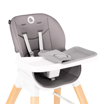 Стульчик для кормления Lionelo Mona Stone, серый - Pampik - 10