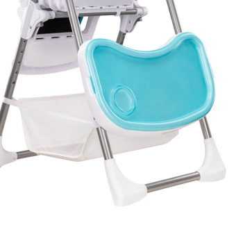 Стілець для годування Lionelo Linn Plus Turquoise, бірюзовий - Pampik - 16
