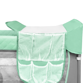 Манеж Lionelo Flower Turquoise, бірюзовий - Pampik - 8