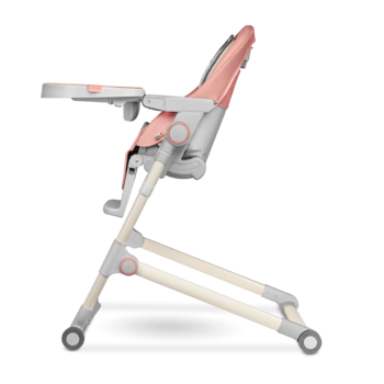 Стілець для годування Lionelo Cora Bubblegum, рожевий - Pampik - 10