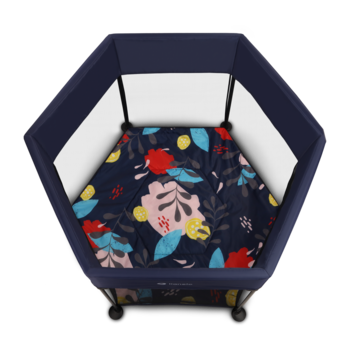 Манеж Lionelo Roel Blue Navy, синій - Pampik - 3