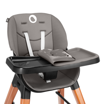 Стульчик для кормления Lionelo Mona Black Onyx, черный - Pampik - 12