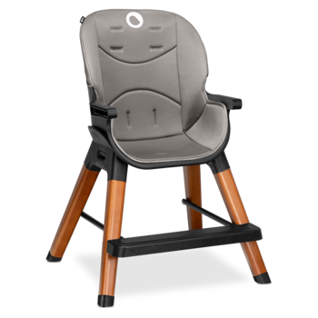 Стульчик для кормления Lionelo Mona Black Onyx, черный - Pampik - 8