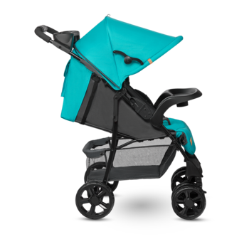 Прогулянковий візок Lionelo Emma Plus Vivid Turquoise, бірюзовий - Pampik - 6