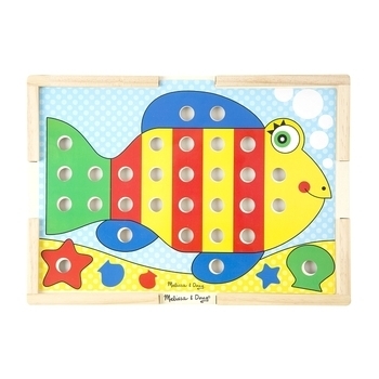 Дерев'яна мозаїка Melissa&Doug Сотування (MD4313) - Pampik - 4