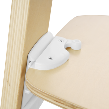 Стілець для годування Lionelo Floris White Natural, білий - Pampik - 6