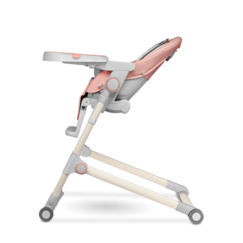 Стілець для годування Lionelo Cora Bubblegum, рожевий - Pampik - 9