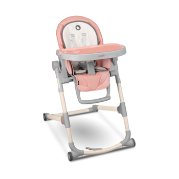 Стілець для годування Lionelo Cora Bubblegum, рожевий - Pampik - 11