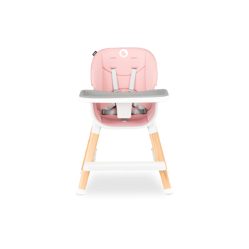 Стільчик для годування Lionelo Mona Bubblegum, рожевий - Pampik - 3