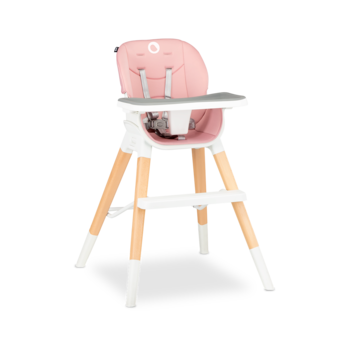 Стільчик для годування Lionelo Mona Bubblegum, рожевий - Pampik - 14