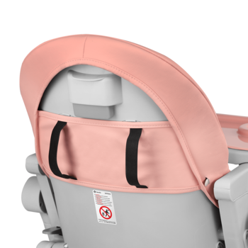 Стілець для годування Lionelo Cora Bubblegum, рожевий - Pampik - 8