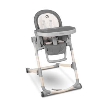 Стульчик для кормления Lionelo Cora Stone, серый - Pampik - 4