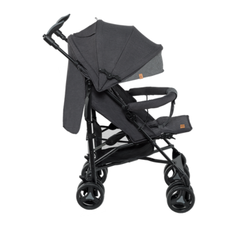 Прогулянковий візок Lionelo Irma Black/Dark Grey, чорний з сірим - Pampik - 7
