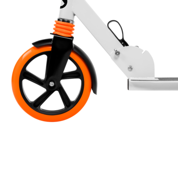 Самокат Lionelo Luca White/Orange, білий з оранжевим - Pampik - 8