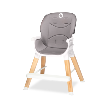 Стульчик для кормления Lionelo Mona Stone, серый - Pampik - 7