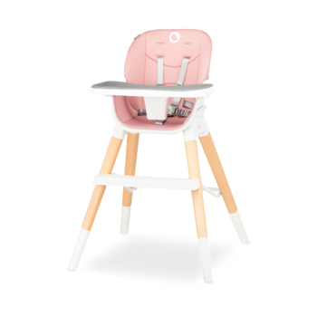 Стільчик для годування Lionelo Mona Bubblegum, рожевий - Pampik - 8