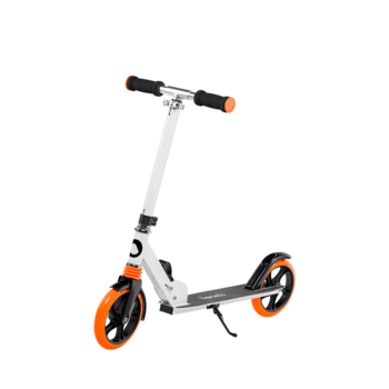 Самокат Lionelo Luca White/Orange, білий з оранжевим - Pampik - 2