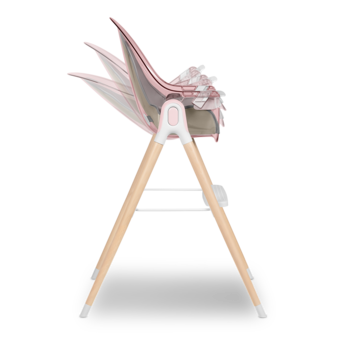 Стілець для годування Lionelo Maya Pink Rose, рожевий - Pampik - 5