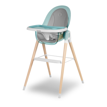 Стільчик для годування Lionelo Maya Green Turquoise, бірюзовий - Pampik - 9