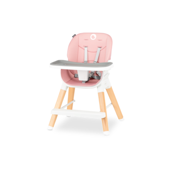 Стільчик для годування Lionelo Mona Bubblegum, рожевий - Pampik - 15