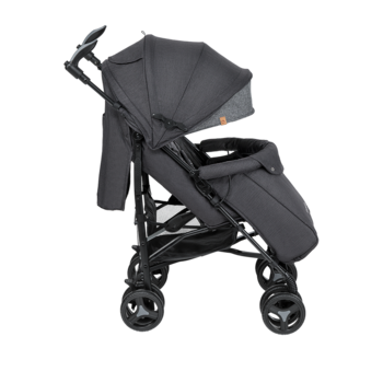 Прогулянковий візок Lionelo Irma Black/Dark Grey, чорний з сірим - Pampik - 10