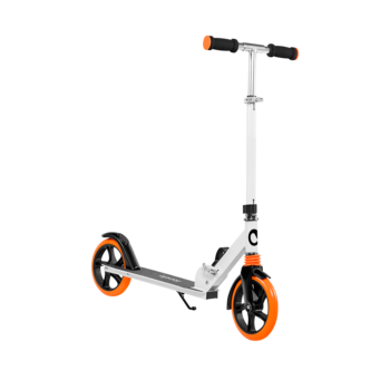 Самокат Lionelo Luca White/Orange, білий з оранжевим - Pampik - 4