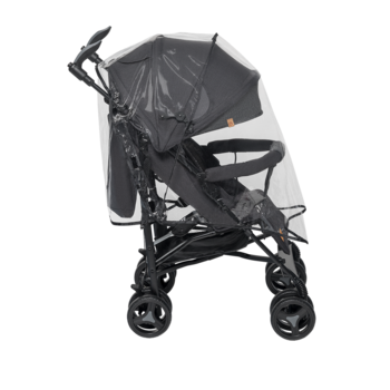 Прогулянковий візок Lionelo Irma Black/Dark Grey, чорний з сірим - Pampik - 11