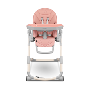 Стілець для годування Lionelo Cora Bubblegum, рожевий - Pampik - 2