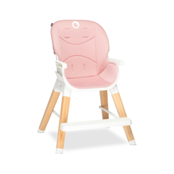 Стільчик для годування Lionelo Mona Bubblegum, рожевий - Pampik - 5