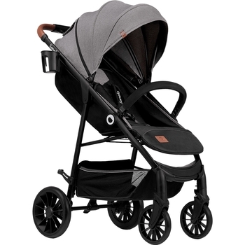 Прогулянковий візок Lionelo Zoey Grey Stone, сірий - Pampik