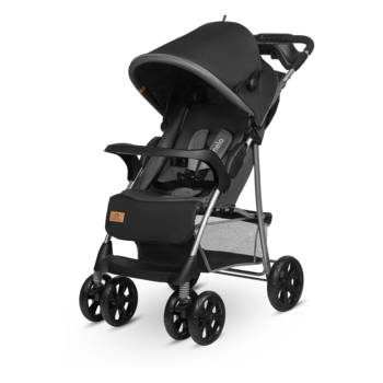 Прогулочная коляска Lionelo Emma Plus Stone, серый - Pampik - 2