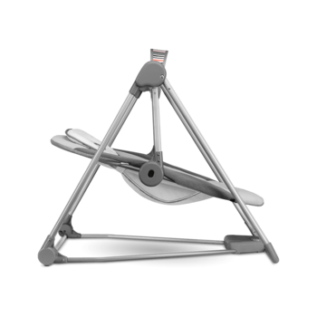 Крісло-гойдалка Lionelo Otto Cozy Grey, сірий - Pampik - 4