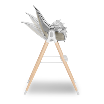 Стілець для годування Lionelo Maya White, білий - Pampik - 5