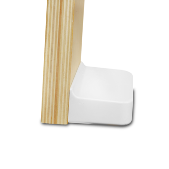 Стілець для годування Lionelo Floris White Natural, білий - Pampik - 8