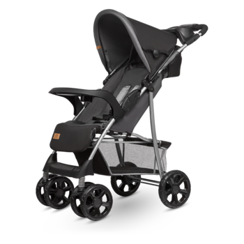 Прогулочная коляска Lionelo Emma Plus Stone, серый - Pampik - 3