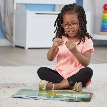 Объемные многоразовые наклейки Melissa&Doug Динозавры (MD30521) - Pampik - 6