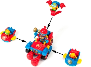 Игровой набор SuperThings серии Kazoom Kids S1 – Балун-боксер - Pampik - 3